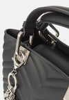 BLACK / SATIN SILVER