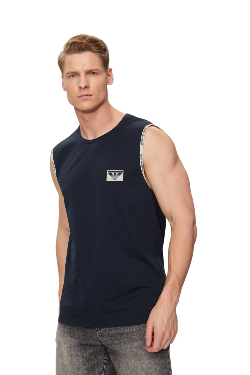 Csnotta Uomo Emporio Armani 1120894R755 Emblema Pelletteria