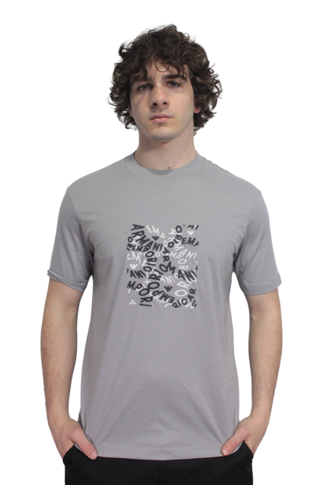 T-shirt uomo Emporio Armani 3D1TG31JPZZ – Emblema
