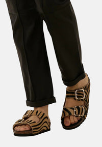 ZEBRA BEIGE / BLACK