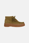 OLIVE SUEDE