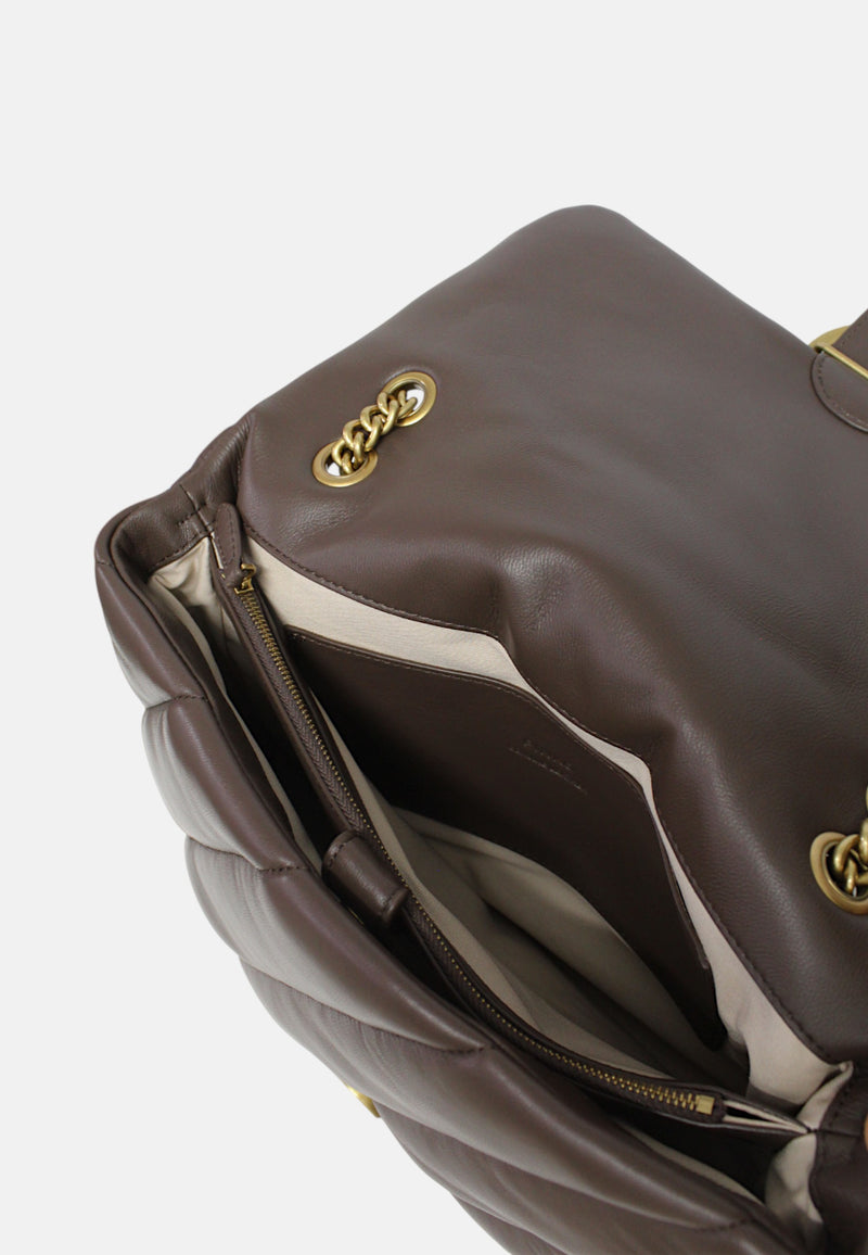 MARRONE CASTANO/ANTIQUE GOLD