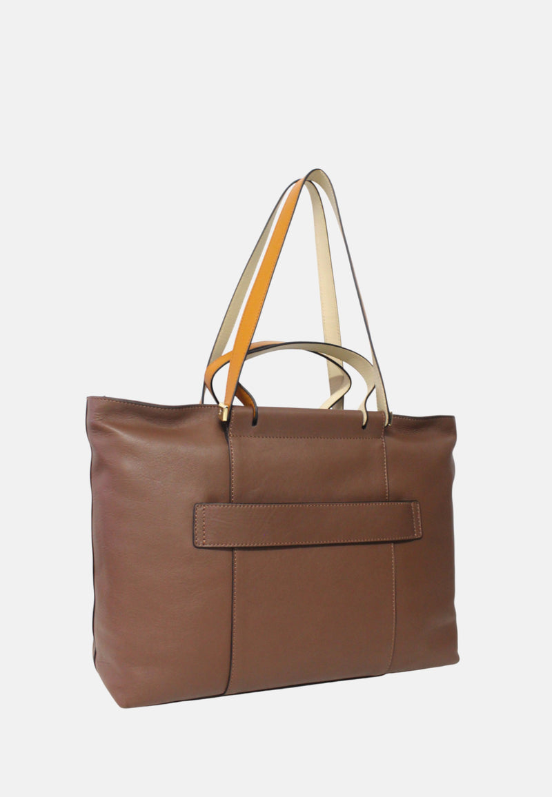 MARRONE/BEIGE