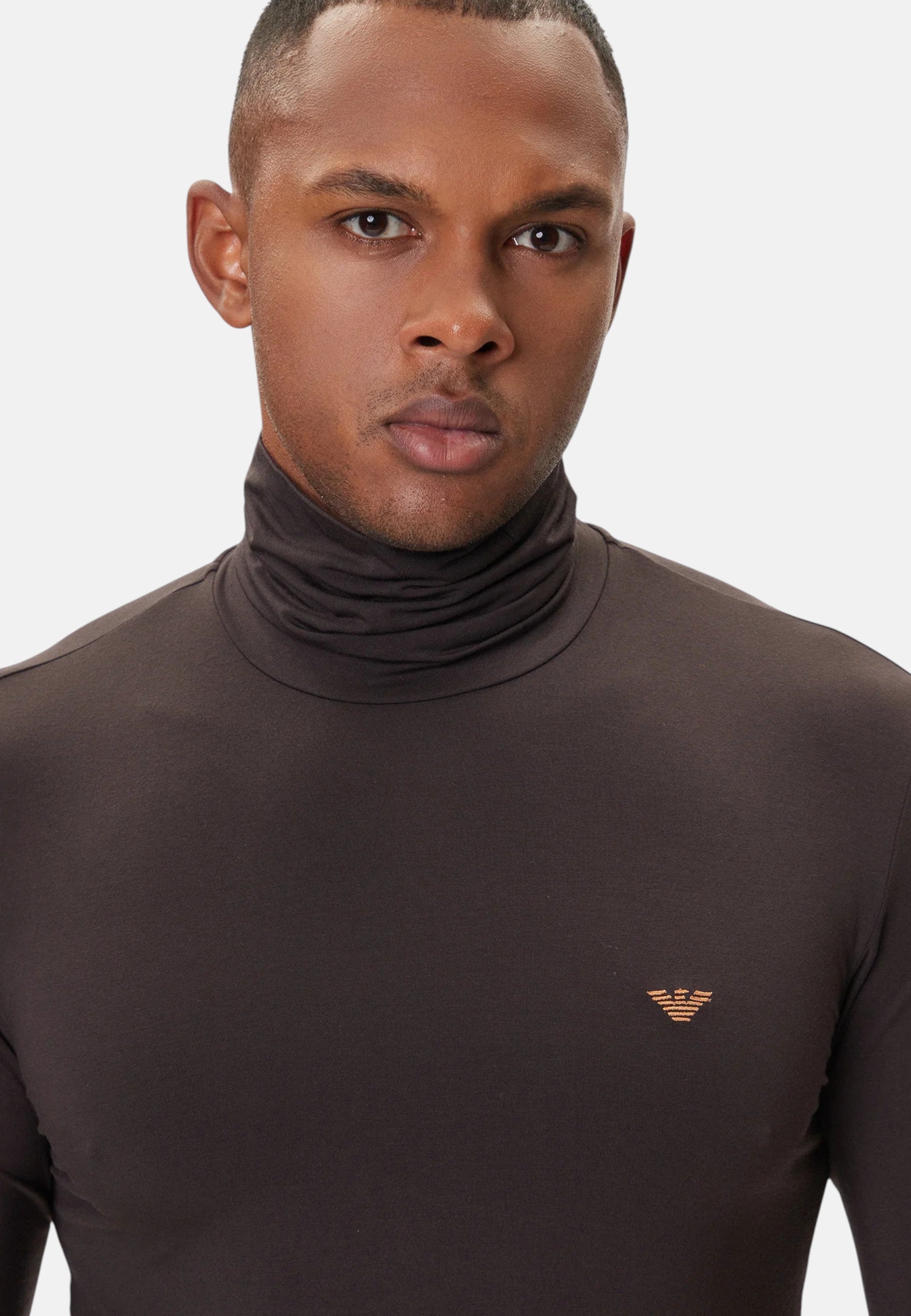 Maglione Dolcevita Uomo Emporio Armani – Emblema