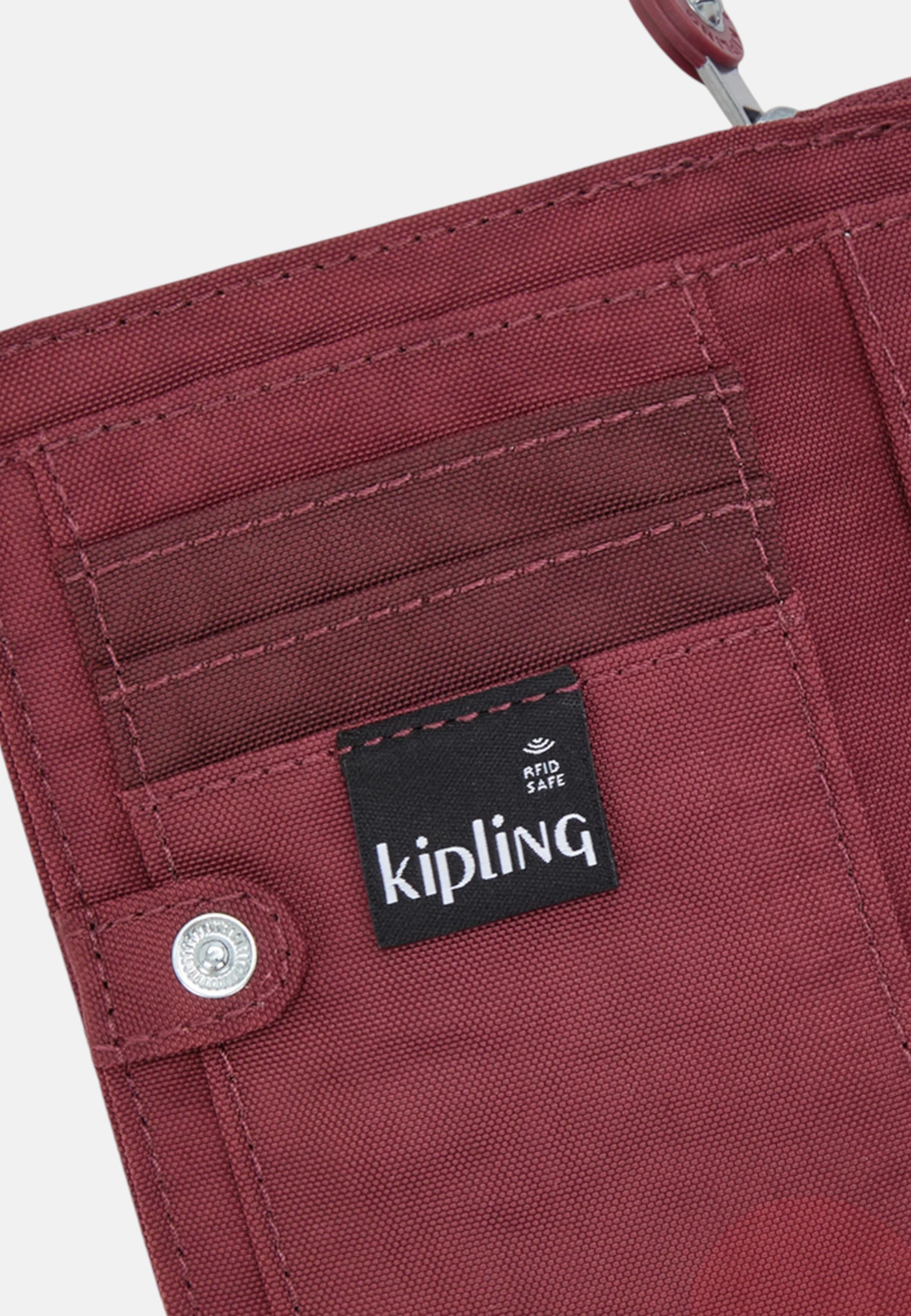 Kipling New Money - Portafoglio Da Donna In Sintetico Multicolore, Con Cerniera, Scomparti Per Carte E Monete, Taglia Unica