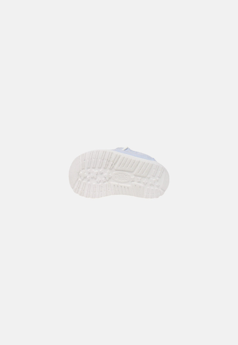 WHITE/FADED DENIM