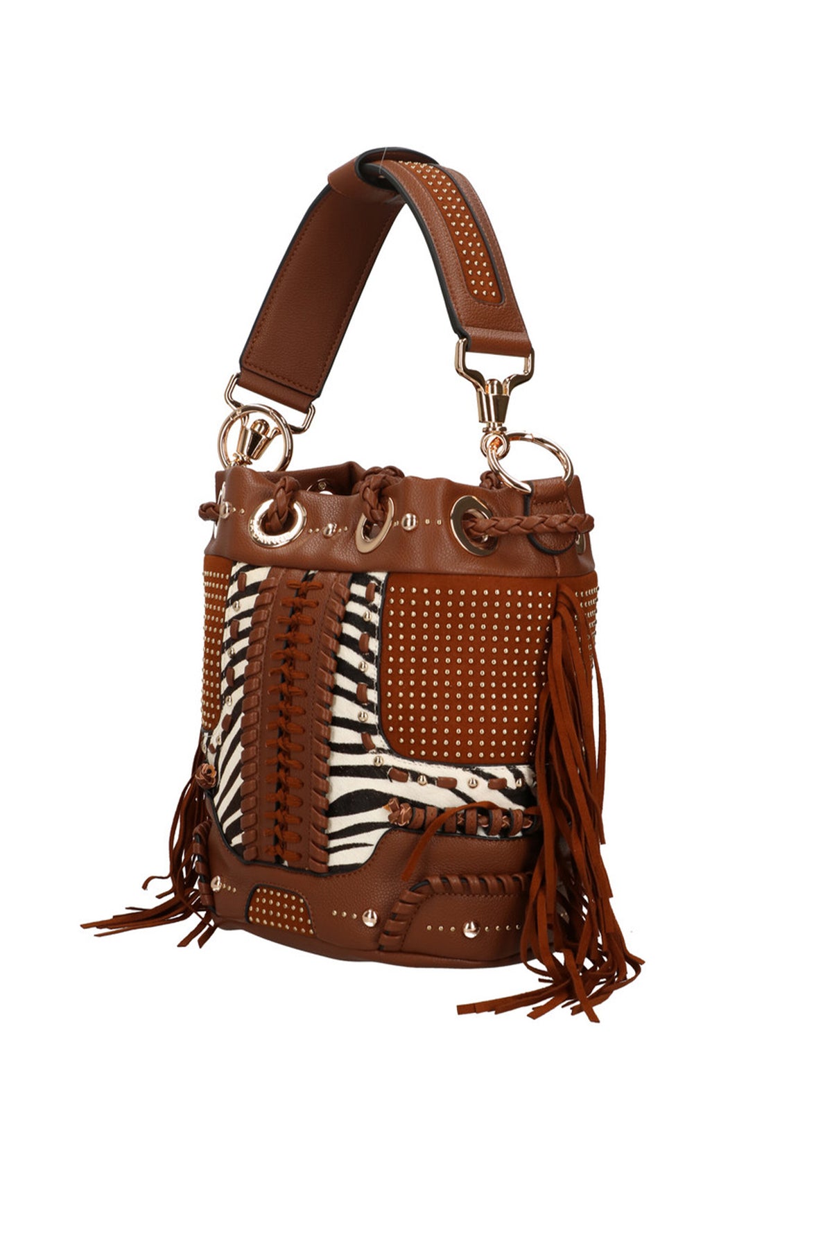 DARK BROWN/ZEBRA