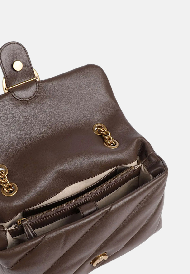 MARRONE CASTANO/ANTIQUE GOLD