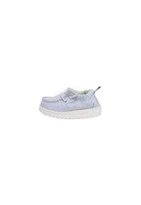 WHITE/FADED DENIM