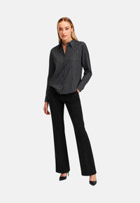 Camicia in cotone a righe Da Donna Sun68