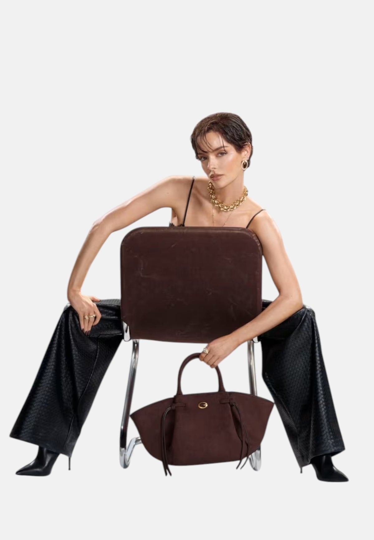 Borsa a mano Allegra in Ecopelle Guess