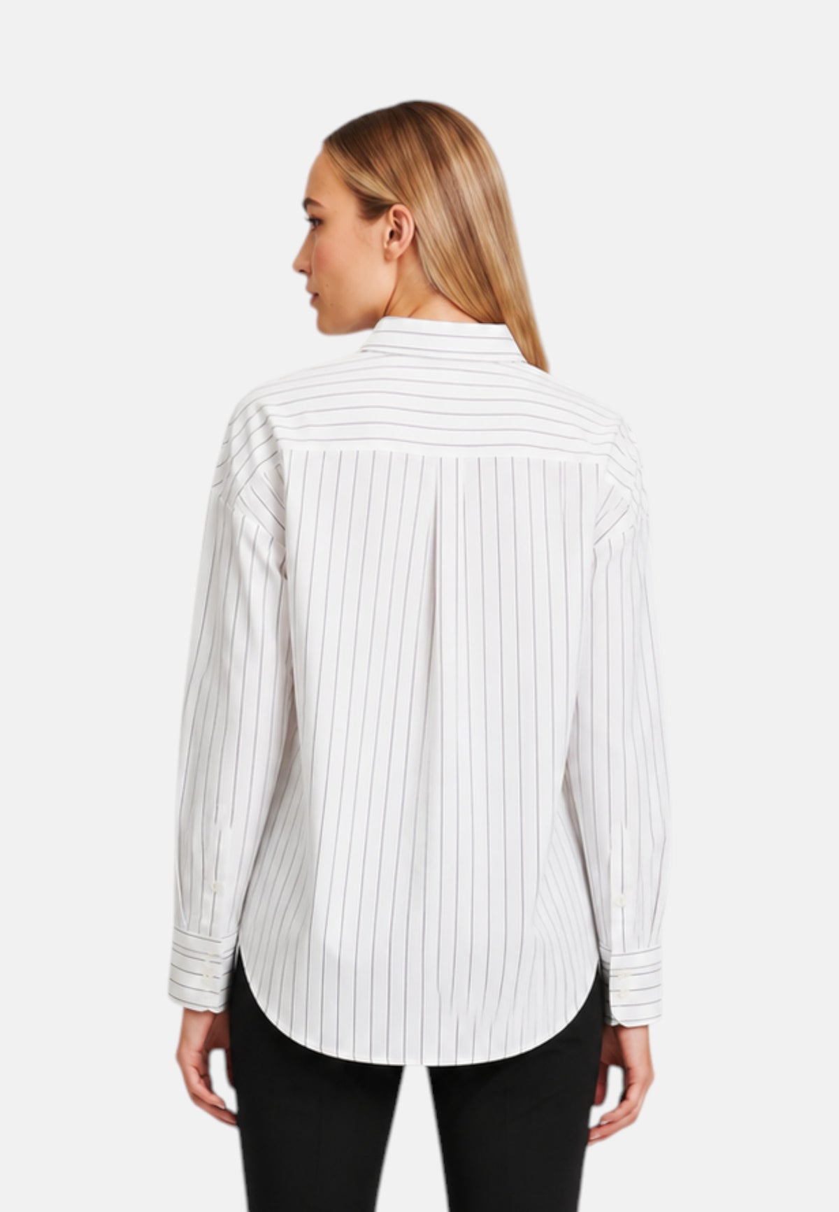 Camicia in cotone a righe Da Donna Sun68